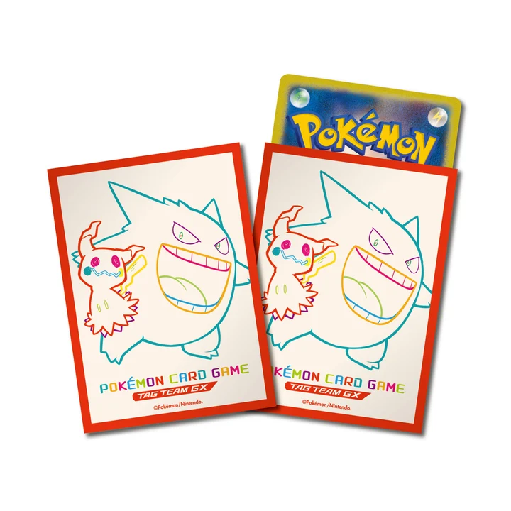 Deck Sleeves Gengar & Mimikyu TAG TEAM GX