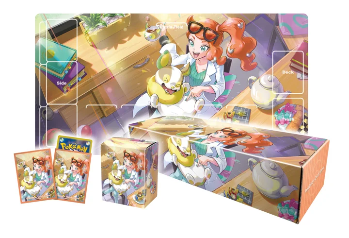Pokemon Card Game Rubber Playmat Set Sonia