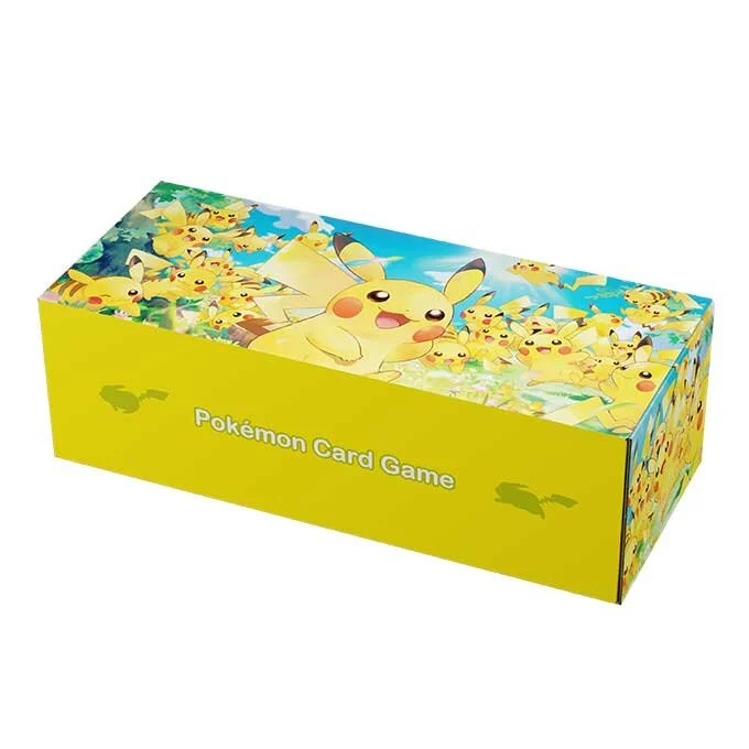 Long Card Storage Box Pikachu Large Collection