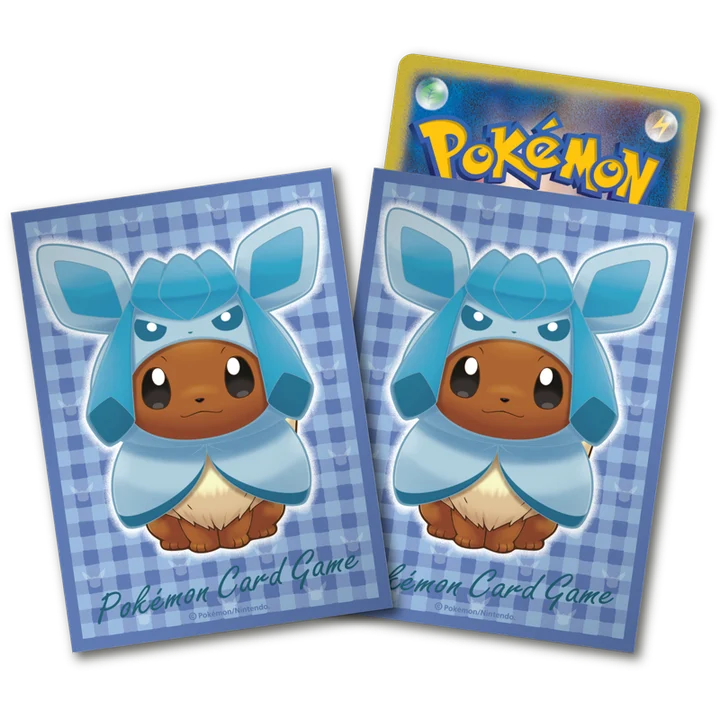 Deck Sleeves Poncho-wearing Eevee: Glaceon