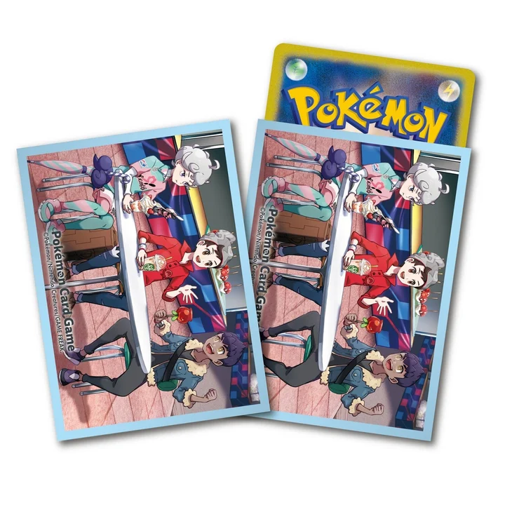 Deck Sleeves POKÉMON TRAINERS Off Shot! Bede, Victor & Hop