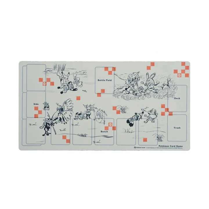 Rubber Playmat Box Pokémon Caricature