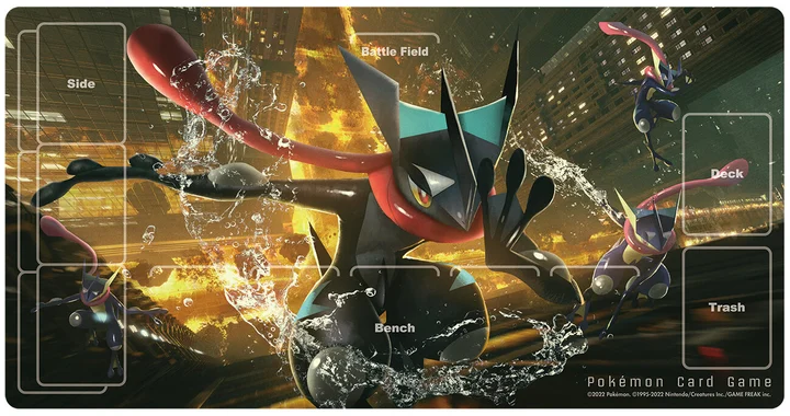 Rubber Playmat: Sparkling Greninja