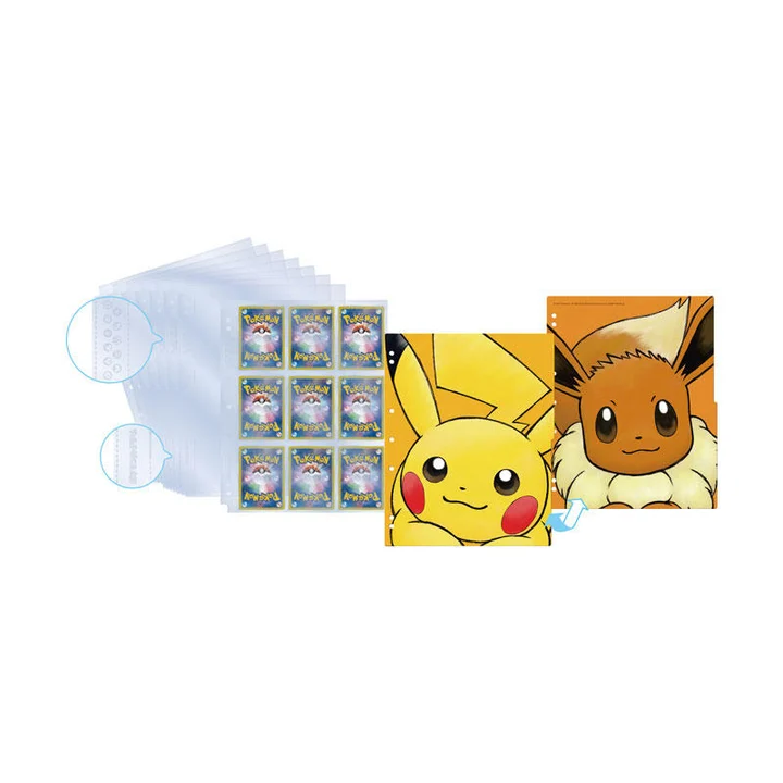 Binder Collection Refill Pikachu & Eevee