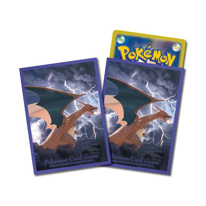 Deck Sleeves Flying Charizard (Purple)