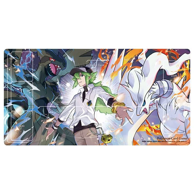 Rubber Playmat N & Reshiram & Zekrom