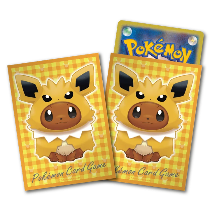 Deck Sleeves Poncho-wearing Eevee: Jolteon