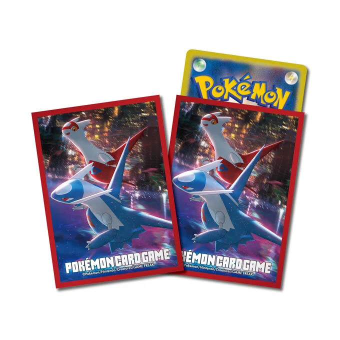 Deck Sleeves Latias / Latios, Night View [Red Version]