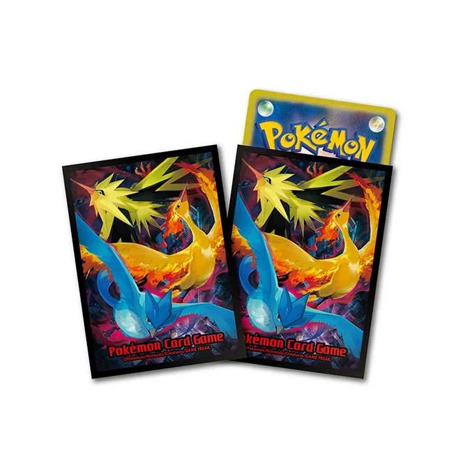 Deck Sleeves Moltres, Zapdos, and Articuno