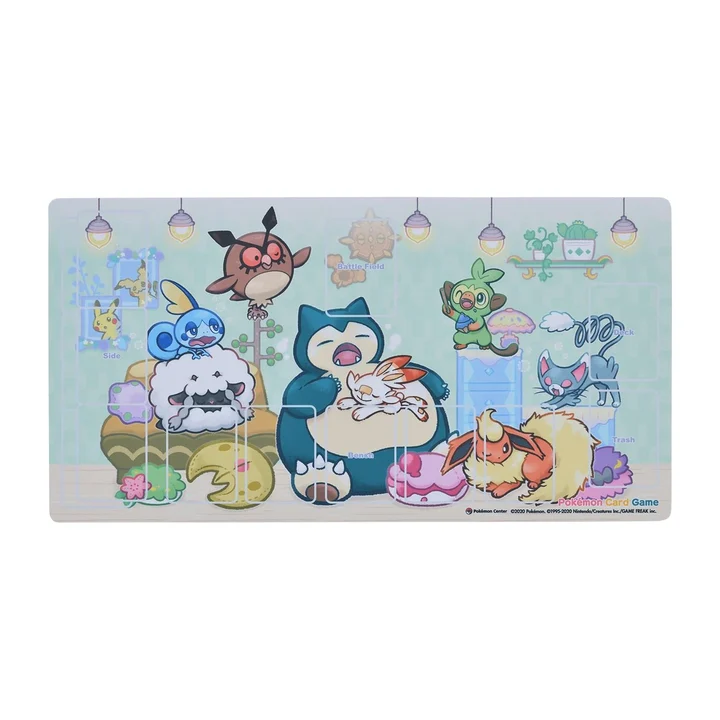 Rubber Playmat Snorlax Yawn