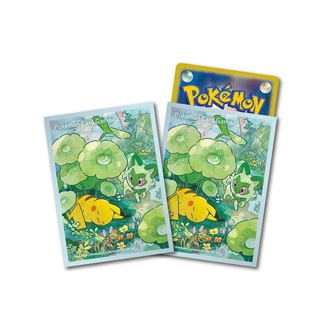 Deck Sleeves Pikachu & Sprigatito