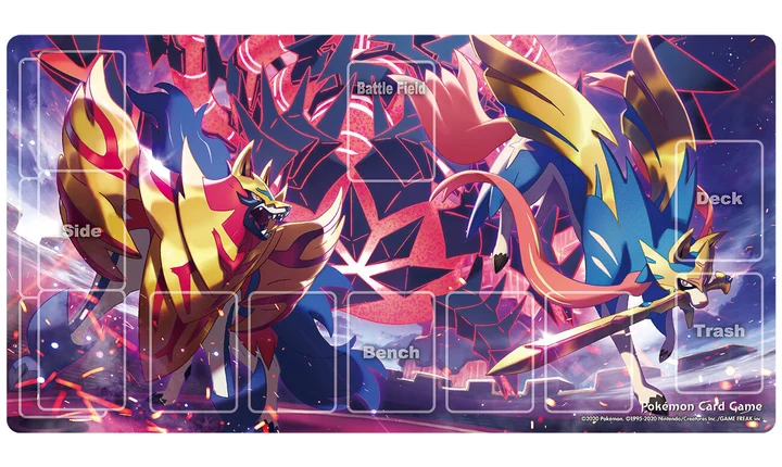 Rubber Playmat Zacian / Zamazenta / Eternatus