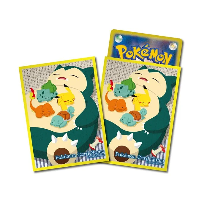 Deck Sleeves Snorlax [Yellow]