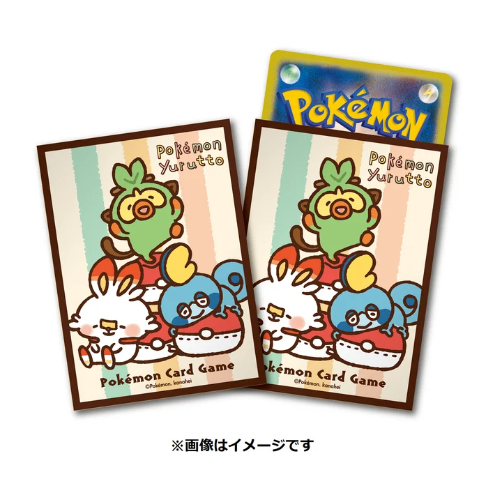 Deck Sleeves Pokémon Yurutto Cushioned