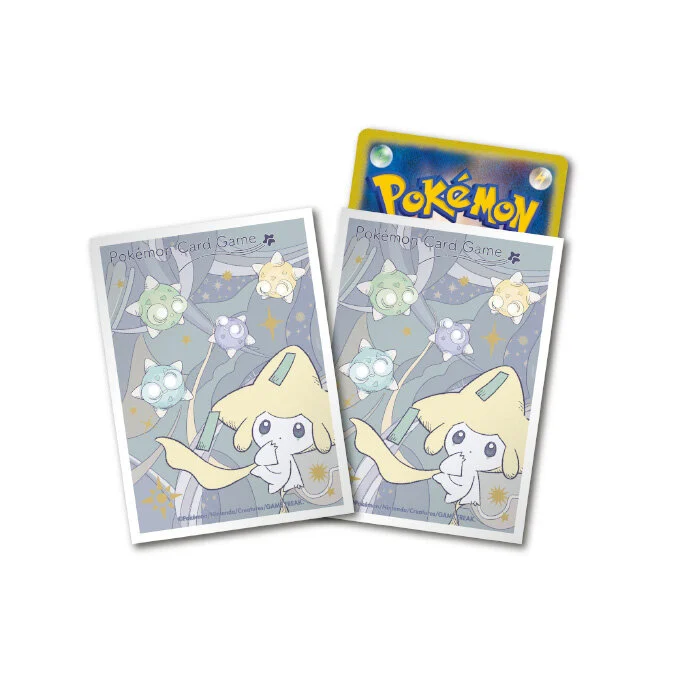 Deck Sleeves Premium Gloss Jirachi Star Connection (White)