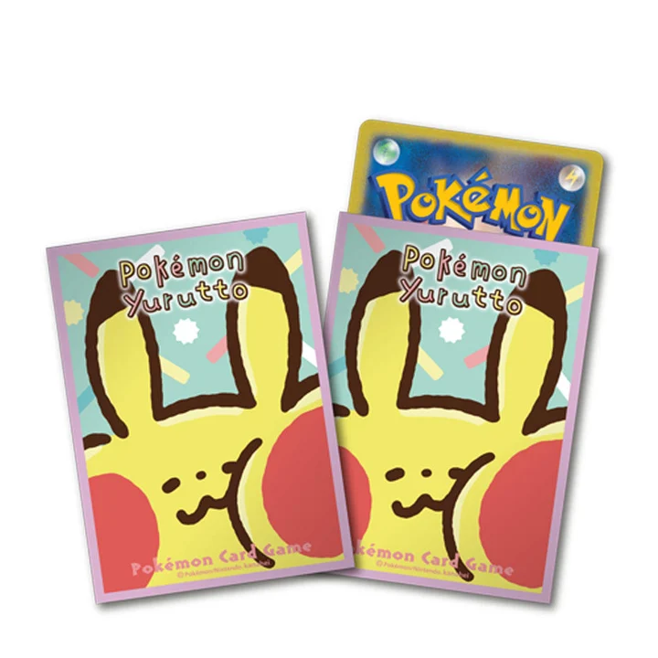 Deck Sleeves Pokémon Yurutto Squeezed Pikachu