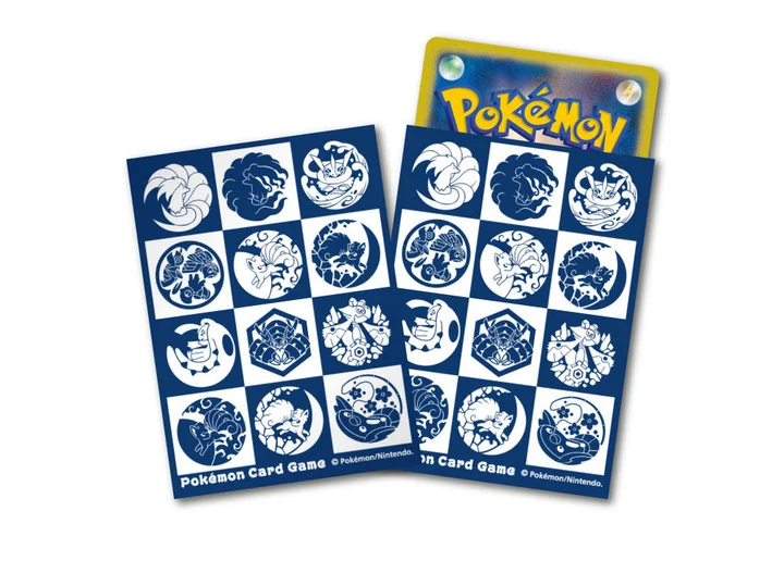 Deck Sleeves Night Parade of 100 Pokémon Crests
