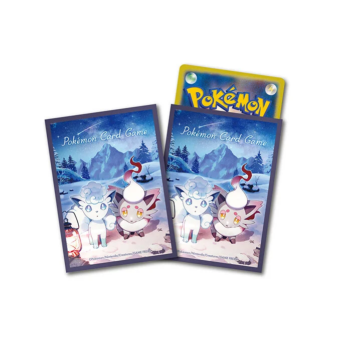 Premium Gloss Deck Sleeves Snowy Gathering