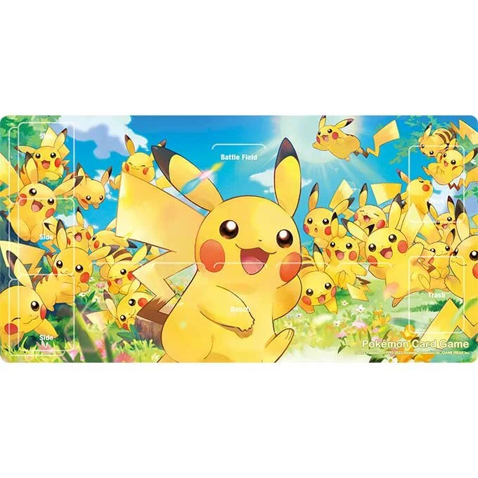 Rubber Playmat Pikachu Large Collection