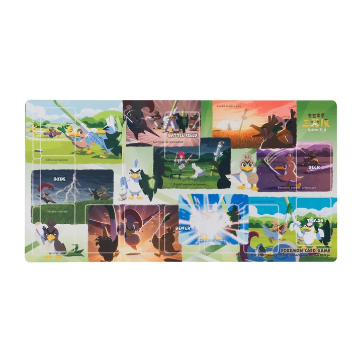 Rubber Playmat Farfetch'd three green onions Corps story