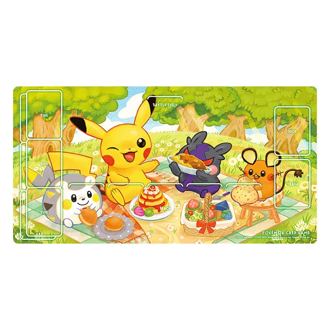 Rubber Playmat Pikachu & Morpeko
