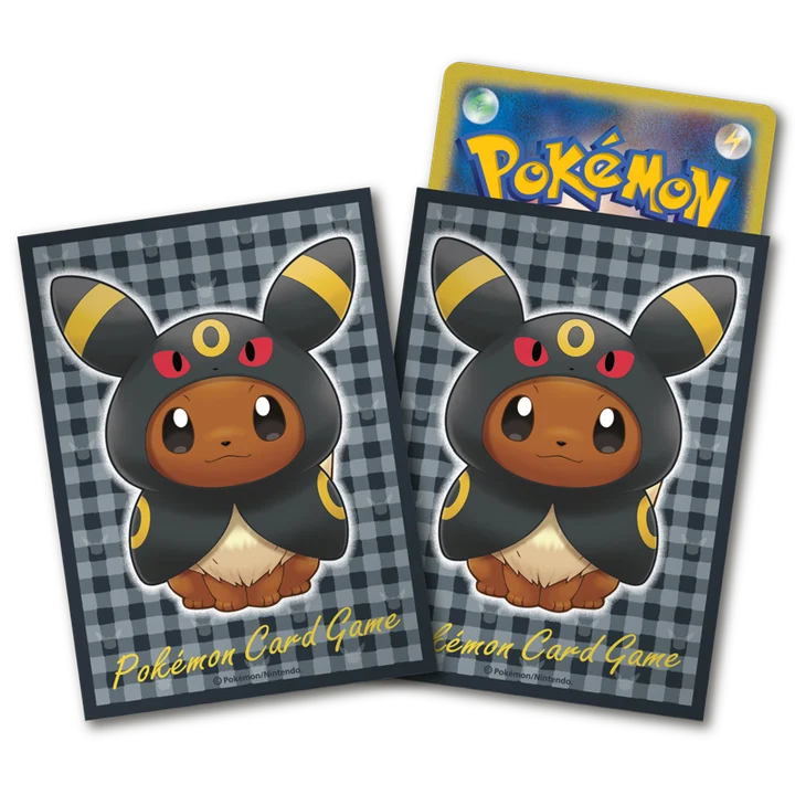 Deck Sleeves Poncho-wearing Eevee: Umbreon
