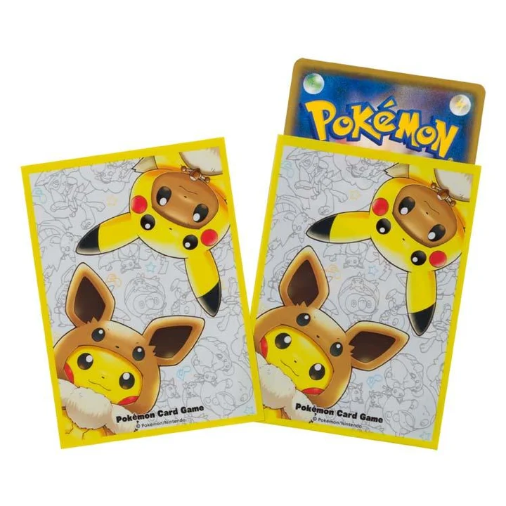Deck Sleeves FAN OF PIKACHU & EEVEE
