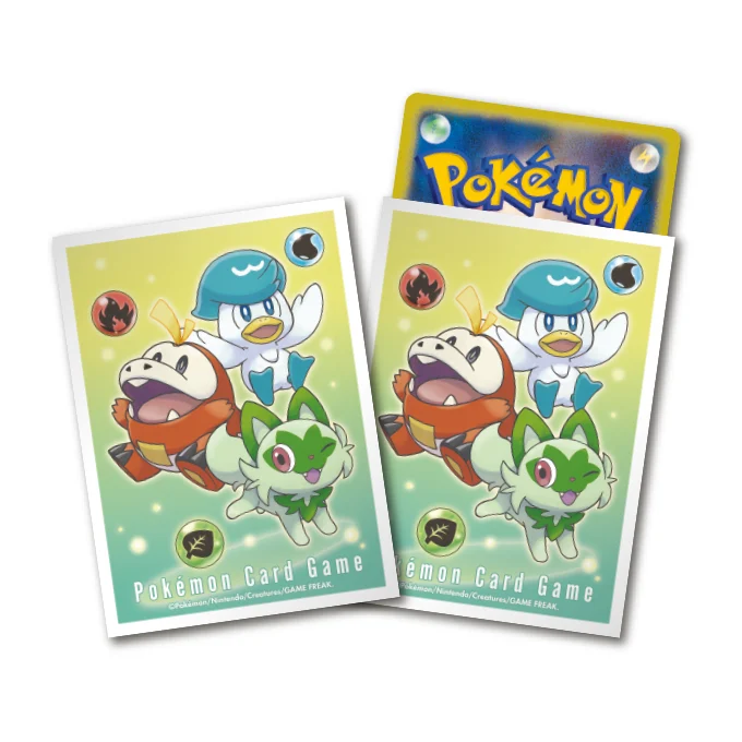 Deck Sleeves Sprigatito, Fuecoco & Quaxly