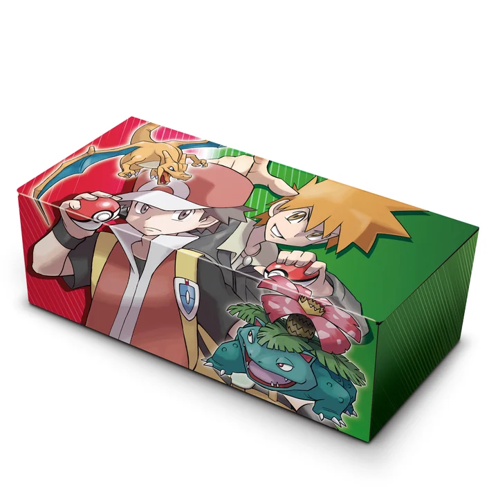 Long Card Box Red & Green Ver. 2