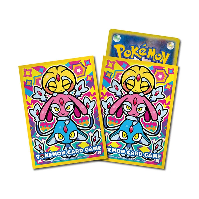 Deck Sleeves Colorful Trio - Uxie, Mesprit, and Azelf