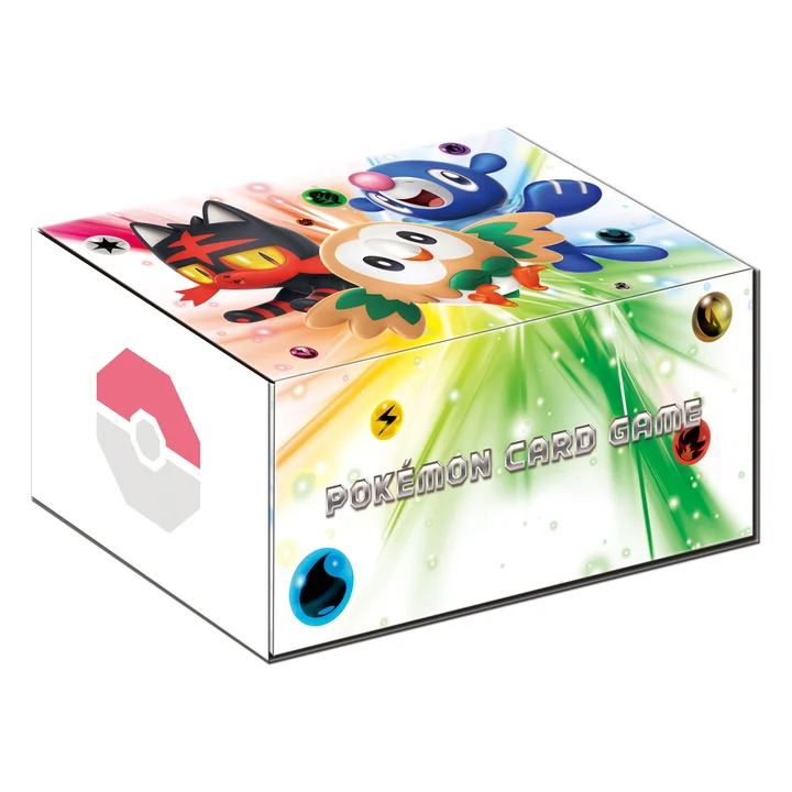Rowlet, Litten & Popplio Card Box