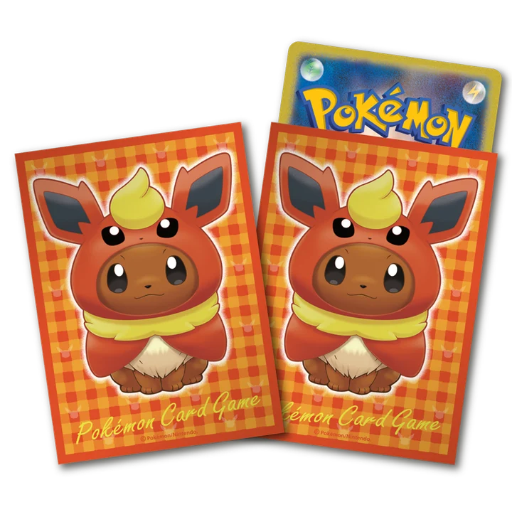 Deck Sleeves Poncho-wearing Eevee: Flareon