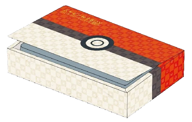 Pokemon Stamp Box - Pokemon Card Game Beauty Looking Back, Moon Goose
