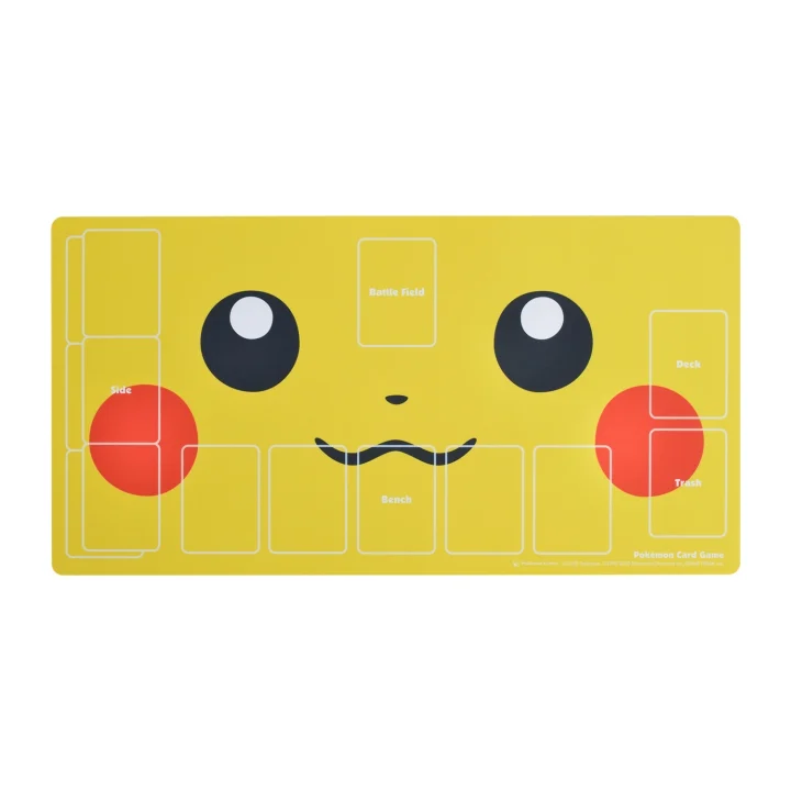 Rubber Playmat Pikachu Face