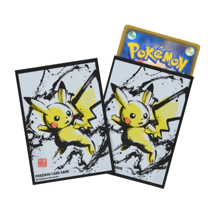 Sumi-e Series Deck Sleeves Pikachu
