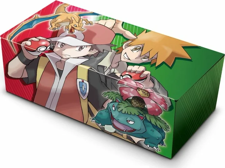 Official Long Card Box Red & Blue
