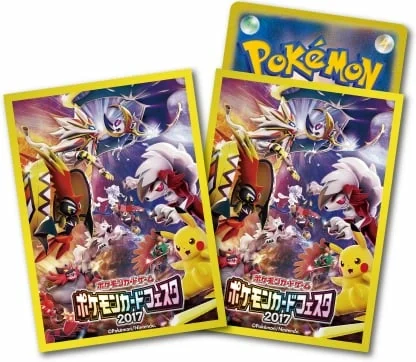 Pokémon Card Festa 2017 Sleeves