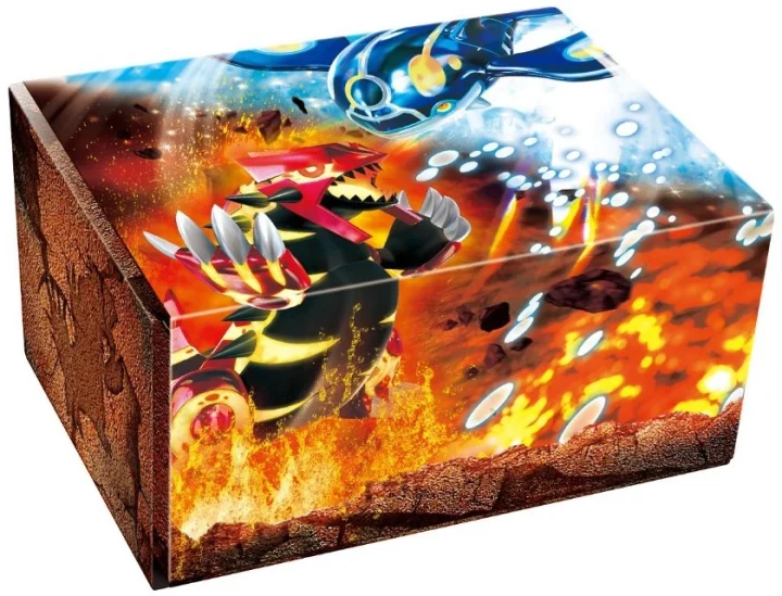Primal Groudon & Primal Kyogre Card Box