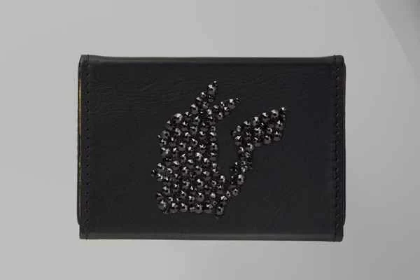 Genuine Leather Damage Counter Case CRYSTAL STONE Pikachu