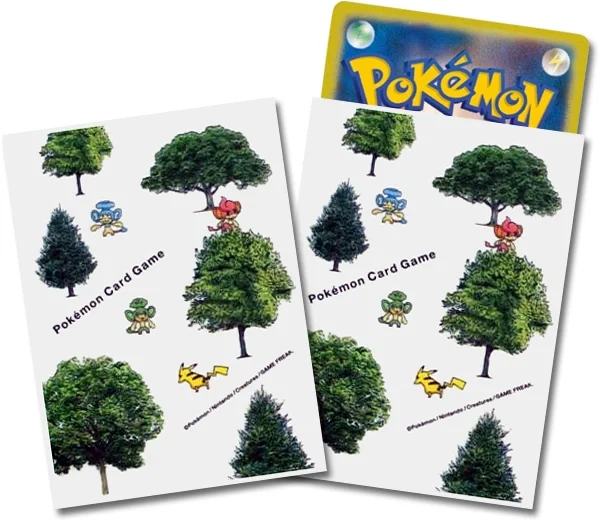 Official Deck Sleeves Pansage, Pansear & Panpour