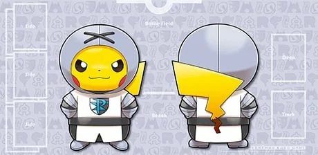 Pretend Team Plasma Grunt Pikachu Half Playmat