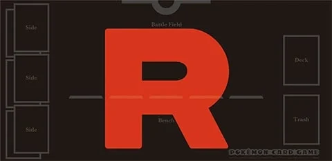 Team Rocket Design Half Playmat