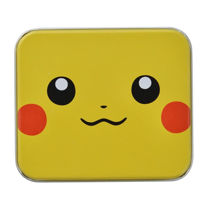 Damage counter tin case Pikachu face