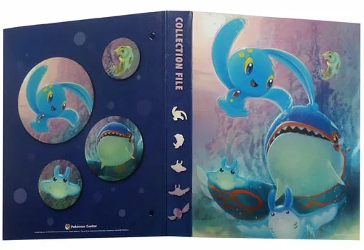 Official Card Binder Manaphy, Prince of the Blue Sea