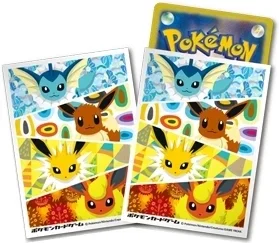 Deck Sleeves Eevee, Vaporeon, Jolteon & Flareon