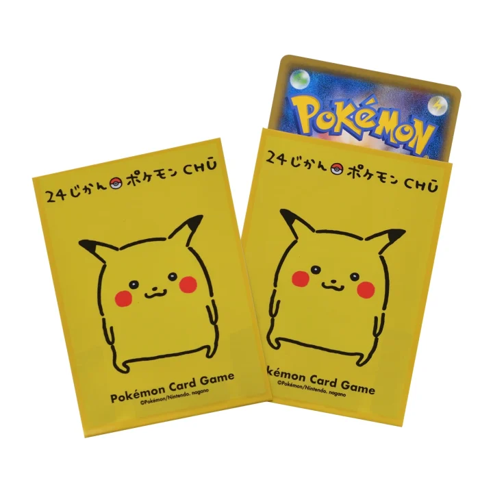 Deck Sleeves 24-hour Pokémon CHŪ Pikachu