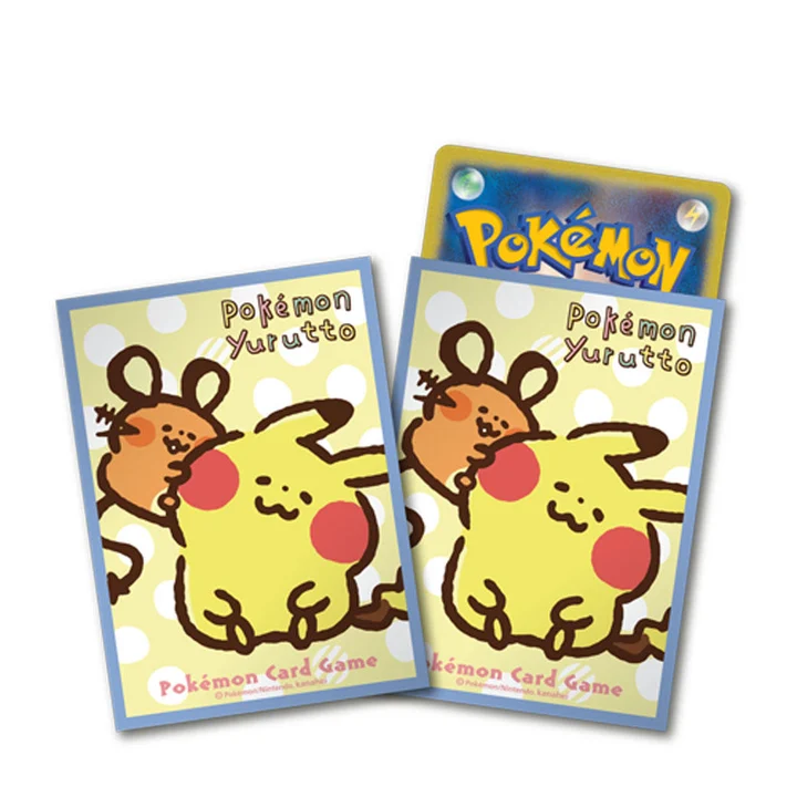 Deck Sleeves Pokémon Yurutto Pikachu & Dedenne