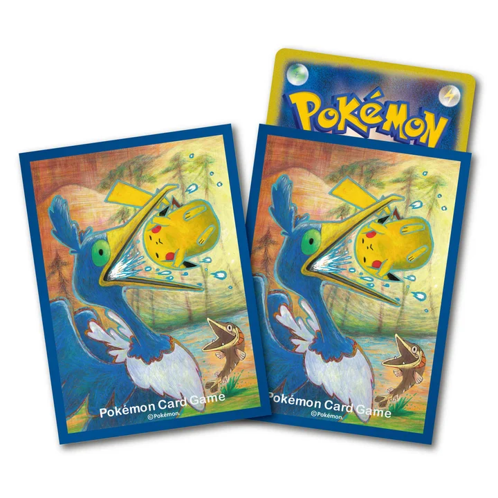 Pikachu and Cramorant