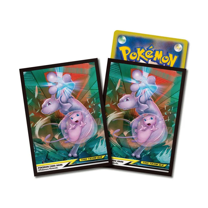 Deck Sleeves Mewtwo & Mew TAG TEAM GX