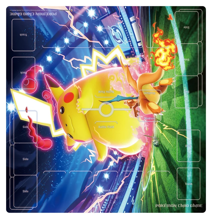 Rubber Playmat Full Size Gigantamax Pikachu